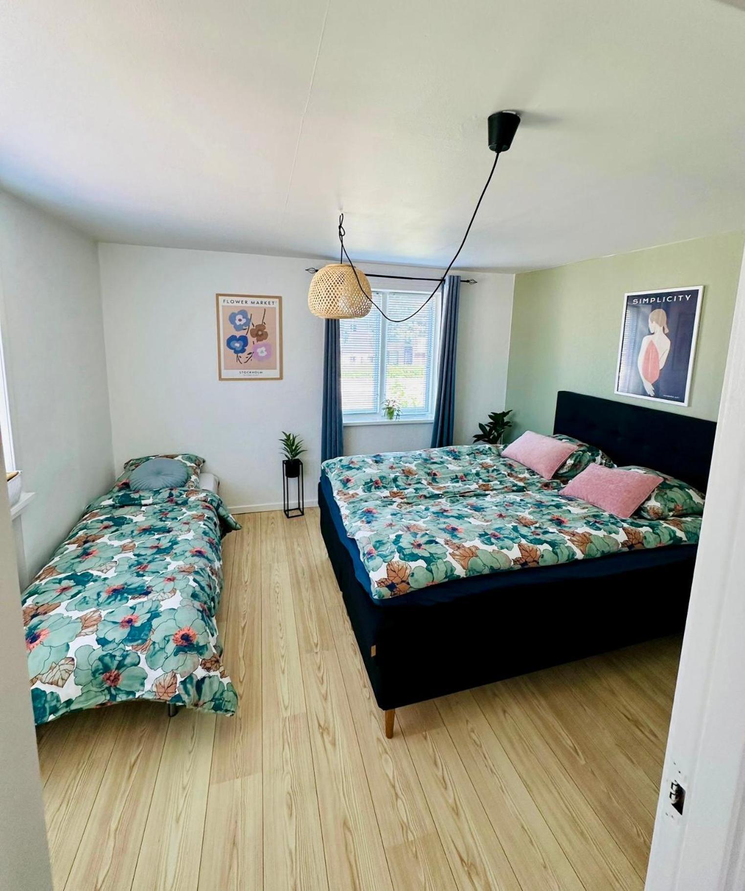 5 Minute Walk To Lego House - 50M2 Cozy Apartment- D Unit Billund Quarto foto